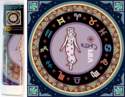 Pittura di diamanti 7D Vergine 30x30 cm