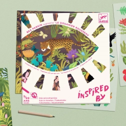 DJECO Prenosive slike nadahnute Douanierom Rousseauom