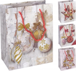 Božična darilna vrečka mala 23x18x10 cm