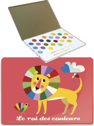 Akrilne boje s metalnom kutijom