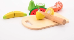 Leseno sadje s prkničkom in nožem