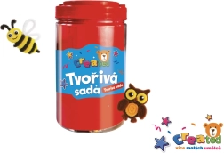 Creatieve set in plastic doos 12 × 21 cm