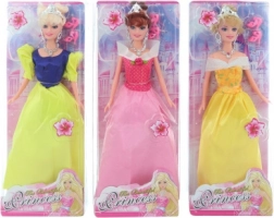 Csuklós hercegnő baba 28 cm kiegészítőkkel