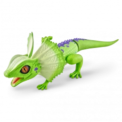 Robo Alive lucertola robotica con colletto – arancione