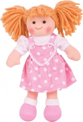 Látková panenka Ruby 28 cm