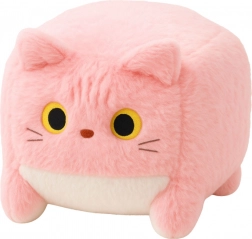 Ružičasti plišani maca u obliku kocke