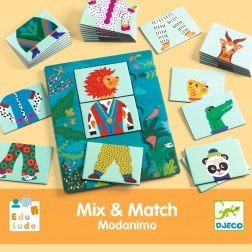 DJECO gioco da tavolo Mix & Match Modanimo