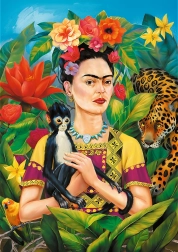 Trefl Puzzle Premium Plus – Frida Kahlo Portrait, 1000 Pieces
