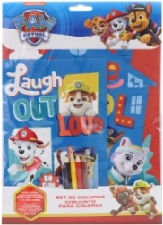 Set di libri da colorare Paw Patrol