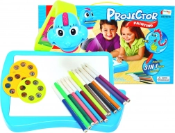 Projektor 3-v-1 za otroke z dinozavri in šablonami