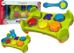 Dvostranski izobraževalni sortirnik s kladivcem in oblikami