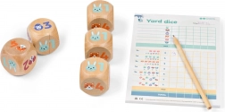 Yatzy Junior – wooden dice game for kids
