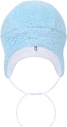 Winter babymuts New Baby Nice Bear blauw (4–6 maanden)