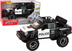 Terensko vozilo Raptor Police Black Odpirajoča se vrata Zvočne luči