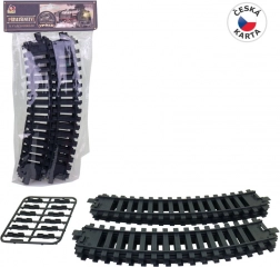Track Set 22 cm Curve 6 pcs and Connectors
