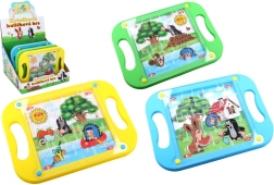 Labyrinth mit dem kleinen Maulwurf – motorischer Irrgarten