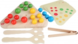 Houten educatief spel Magische Driehoek 2-in-1 LUCY & LEO