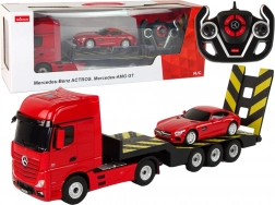 RC Car Mercedes-Benz with Trailer - Red