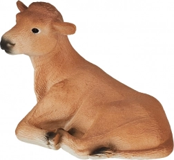 Mojo Animal Planet Jersey cow lying