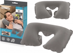 Inflatable travel pillow Bestway blue