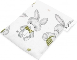 Muslin warming and cooling pillow with cherry pits NEW BABY Standard Rabbit