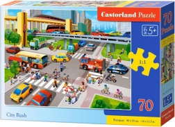 Castorland puzzle Busy Intersection 70 pieces