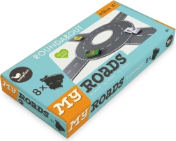 Magellan MyRoads wooden roundabout