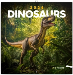 Noteskalender Dinosaurer 2026