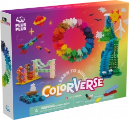 Plus-Plus Learn to Build Rainbow Super Set