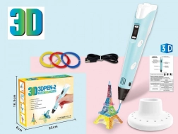 3D Pen Set with Filaments and USB Power Cable