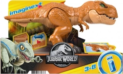 figurina imaginext jurassic world t‑rex all’attacco