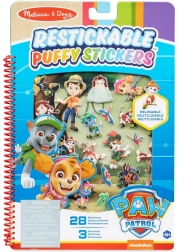 Reusable 3D Stickers PAW PATROL – Jungle, MELISSA & DOUG