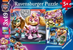 Paw Patrol nel film grande puzzle 3x49 pezzi