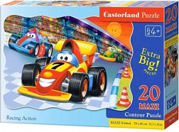 Maxi Puzzle 20 Pieces Racing Action – Racing