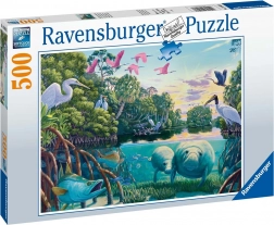 Ravensburger puzzle Chwile z kapustonoskami 500 elementów