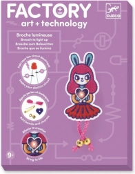 Glow-in-the-dark Pin Bunny Girl DJECO