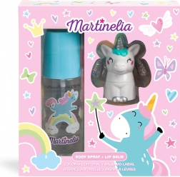 Spray pour le corps et baume à lèvres Martinelia