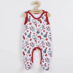 Tutina in cotone per neonati New Baby Christmas