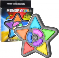 Electronic Game Memory Star Light Sounds 4in1