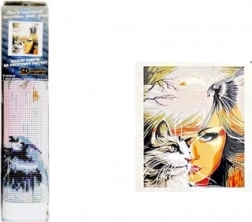 Diamond Painting Cat’s Gaze 30 × 40 cm