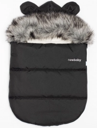 Winter footmuff NEW BABY Lux Fleece graphite