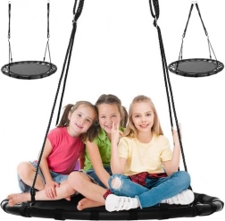 Gugalnica Gnezdo Bocian 100 cm črna