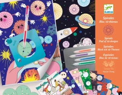 Kit creativo DJECO per spirali decorative – 10 motivi