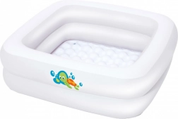 Bestway vaschetta e piscinetta gonfiabile per bambini 2 in 1 BABY STEP 1-2-3 (86 × 86 cm)