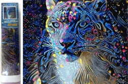 Norimpex diamond painting lioness 30x40 cm