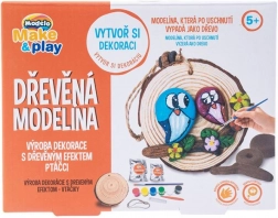Wooden Modeling Clay for Kids – Birds