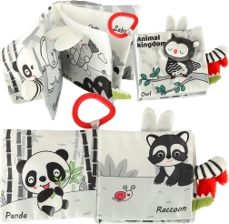 Sensorisch stoffen boekje ANIMAL KINGDOM – uil