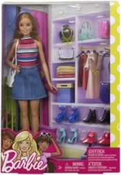Barbie lutka sa stilskim cipelama i dodacima