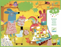 Mosaico Picnic con animaletti di Djeco
