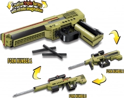 Qman Construction Set Weapon Dilemma 3in1